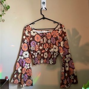 Floral blouse, from Shein